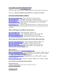 Old Time Banjo Resources
