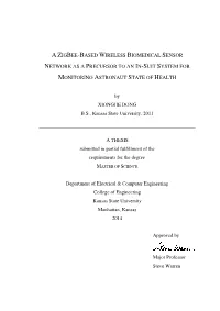 A Zigbee-Based Wireless Biomedical Sensor Network
