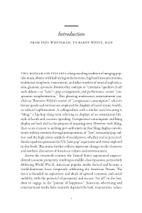 Introduction from Paul Whiteman, to Barry White, Man