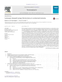 Carbonate Clumped Isotope Thermometry in Continental Tectonics