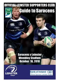 Guide to Saracens