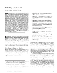 Buffering the Buffer, by Leslie M. Reid, And