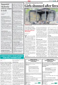 Girls Shunned After Fires Court If Government Attorneys Did Not Respond to an Answering CEO to Return Affidavit Before 13:00 on Tuesday