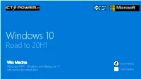 Windows 10 Enterprise Roadmap