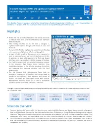 Highlights Situation Overview