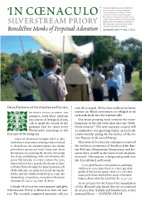 SILVERSTREAM PRIORY and Intercession for Priests