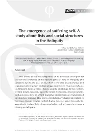 The Emergence of Suffering Self. a Study About Lists and Social Structures in the Antiquity
