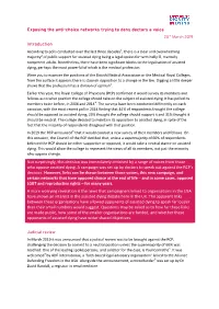 Exposing the Anti-Choice Networks Trying to Deny Doctors a Voice