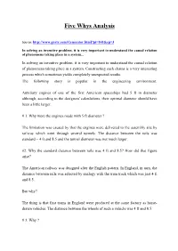Five Whys Analysis