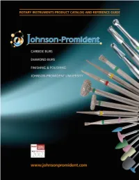 Rotary Instruments Catalog
