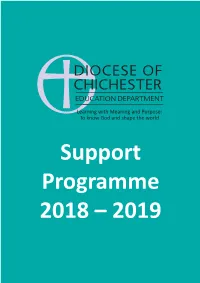 Support Programme 2018 – 2019