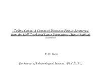 Taking Count: a Census of Dinosaur Fossils Recovered from the Hell Creek and Lance Formations (Maastrichtian) (Appendixes)