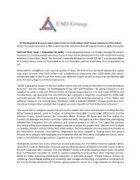 US Development Group to Open State-Of-The-Art $130 Million Multi