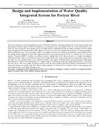 Design and Implementation of Water Quality Integrated System for Periyar River (IJIRST/ Volume 1 / Issue 12 / 095)