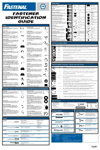 Fastener Identification Guide • 4.13 KM • Printed in the USA