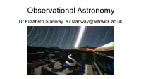 Observational Astronomy