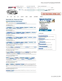 Kffl.Com/Player/9633/NFL