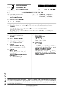 Method for Cloning and Producing the Bglii Restriction Endonuclease