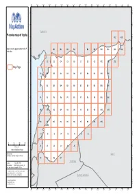 P-Code Map of Syria A12 A13 37.5° N 37.5° N