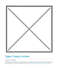Upper Ganges Section