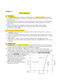 Chapter 9. Phase Diagrams