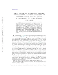 Stein's Method for Steady-State Diffusion Approximations