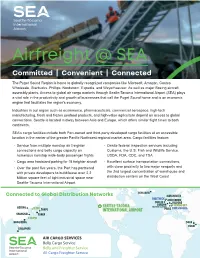 Airfreight @ SEA Committed | Convenient | Connected