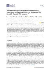 Different Paths to Achieve High Technological Innovation In
