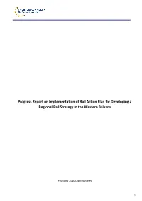 Progress Report on Implementation of Rail Action Plan (April Update)