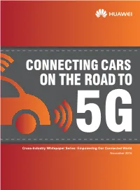 Cross-Industry Whitepaper Series: Empowering Our Connected World November 2016 Executive Summary