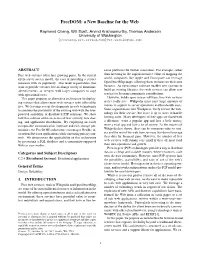 Freedom: a New Baseline for the Web