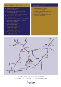 Secondary Schools Primary Schools