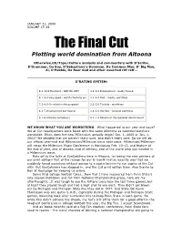 The Final Cut Plotting World Domination from Altoona