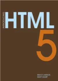 Introducing HTML5.Pdf