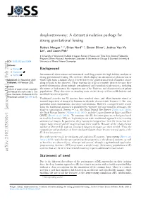 A Dataset Simulation Package for Strong Gravitational Lensing