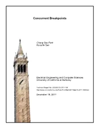 Concurrent Breakpoints