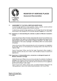 Documentation of Places