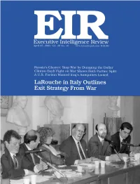 Executive Intelligence Review, Volume 30, Number 16, April 25, 2003