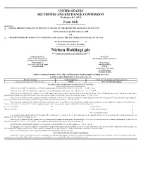 Nielsen Holdings Plc (Exact Name of Registrant As Specified in Its Charter)