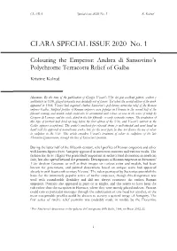 CLARA Special Issue 2020 No. 1 K
