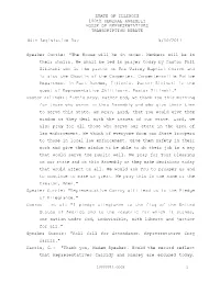 Debate Transcription Word Template File