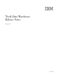 Release Notes