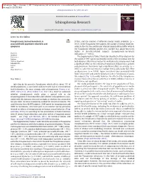 Toxoplasmosis, but Not Borreliosis, Is Associated with Psychiatric