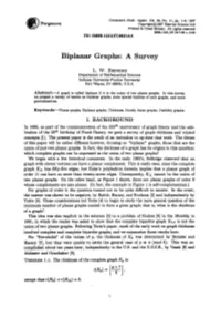 Biplanar Graphs: a Survey