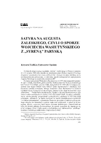 „Syreną” Paryską