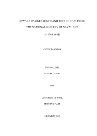 Edward Hawke Locker and the Foundation of The