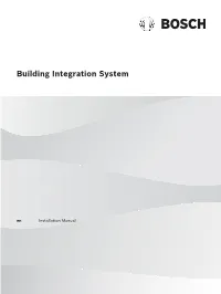 Installation Manual BIS En