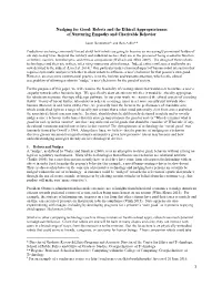 Nudging for Good: Robots and the Ethical Appropriateness of Nurturing Empathy and Charitable Behavior