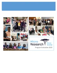 Program Evaluation 2019