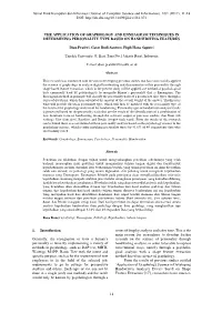 Jurnal Ilmu Komputer Dan Informasi (Journal of Computer Science and Information)